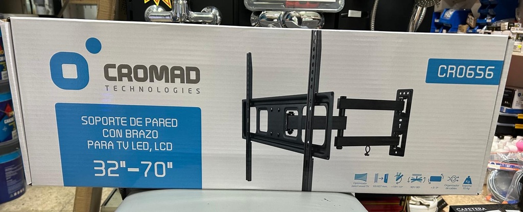 Soporte de pared con brazo para TV LED, LCD 32"-70"