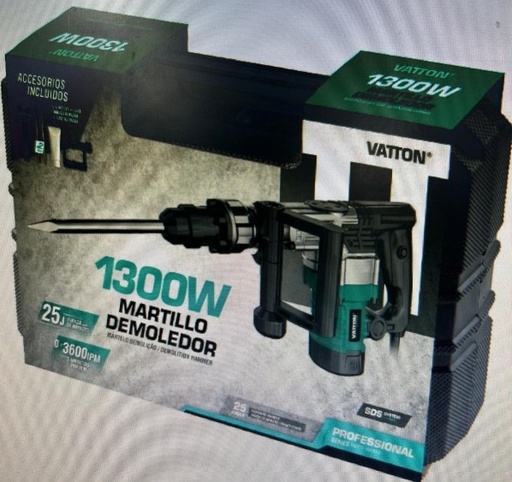 Martillo demoledor 1300W VATTON